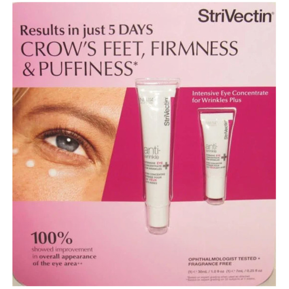 StriVectin Other - StriVectin Intensive Eye Concentrate for Wrinkles Plus - 2 Pack - Brand New